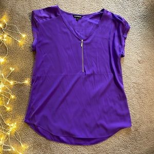 Purple Express Top